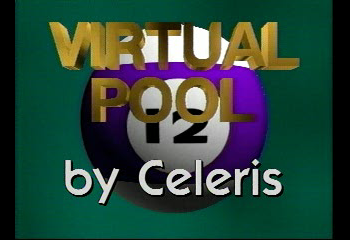Virtual Pool Title Screen